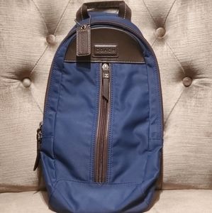 Men's Coach Backpack or Crossbody, New